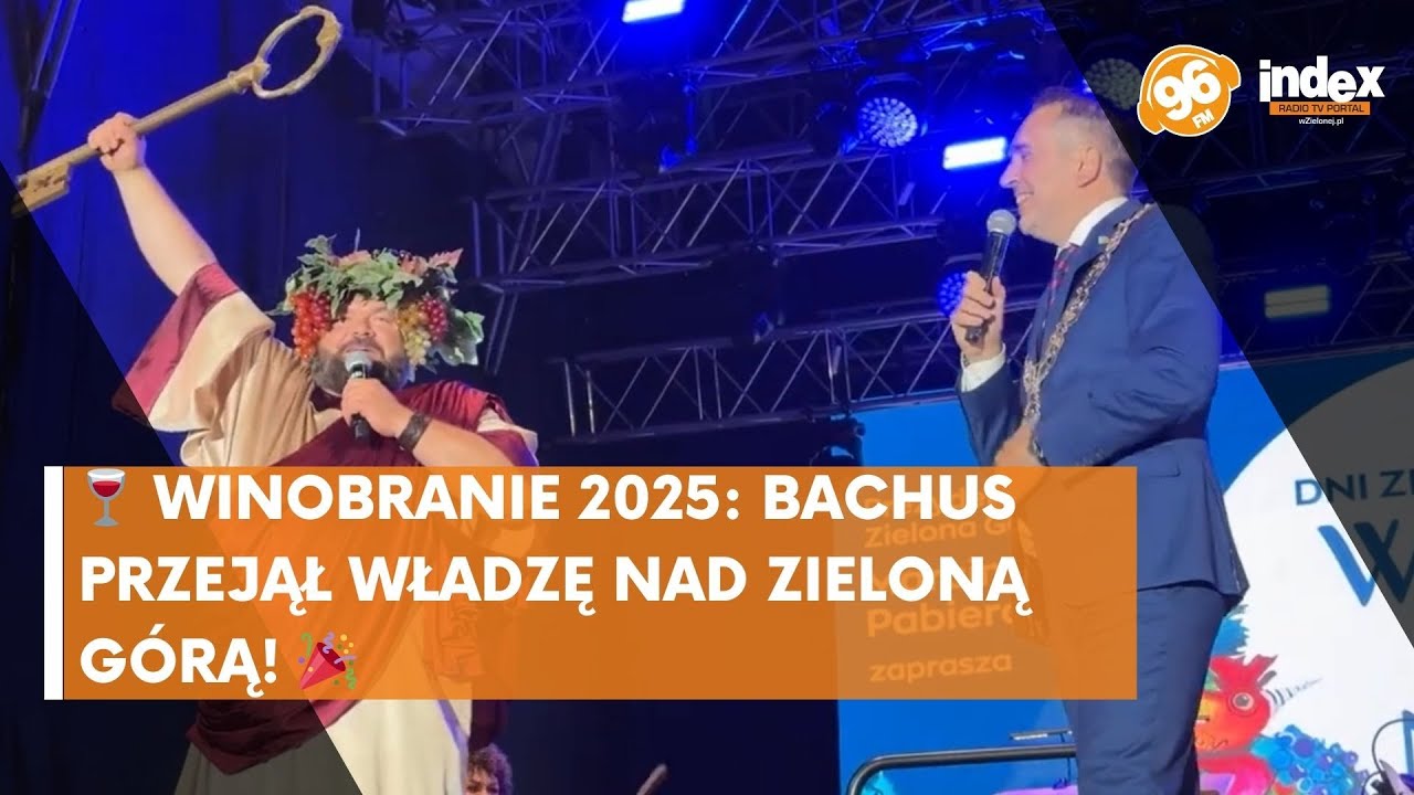 🍷 Winobranie 2025: Bachus Przejął Władzę nad Zieloną Górą! 🎉