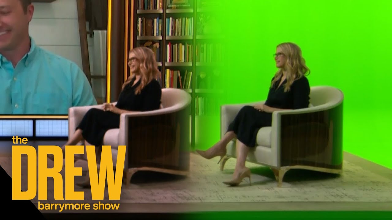 How The Drew Barrymore Show Gets Virtual Guests in Studio