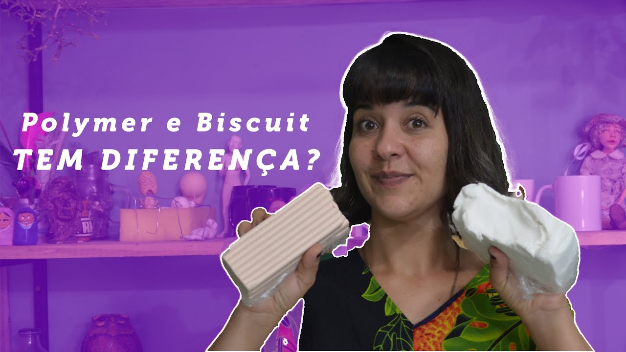 Polymer Clay e Biscuit. Existe Alguma Diferença Entre Essas Massas?