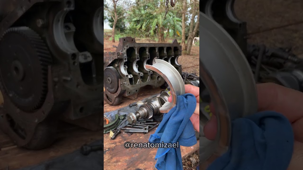 Concertando o motor OM 352