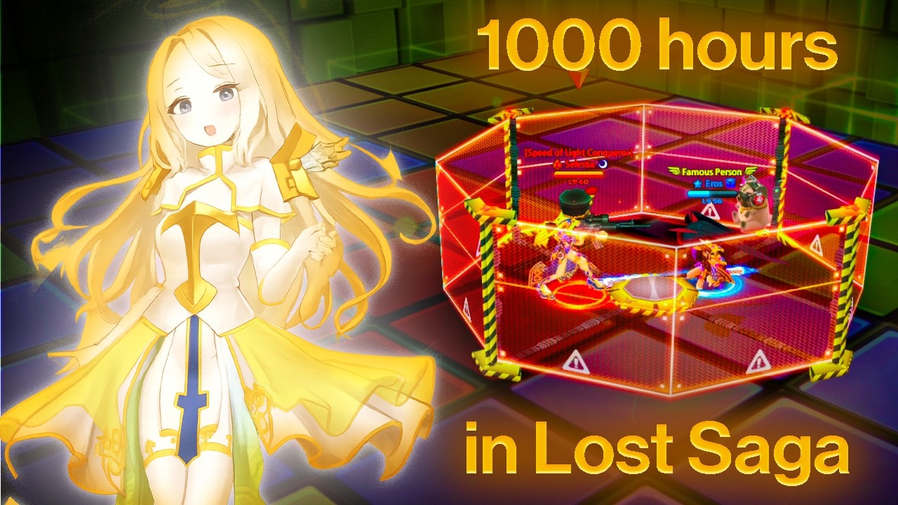 This is what 1000 hours of Lost Saga looks like