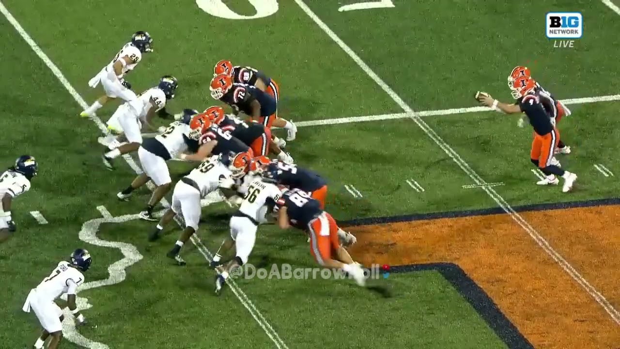 Illinois OL/Offense vs Toledo Defense (2023)