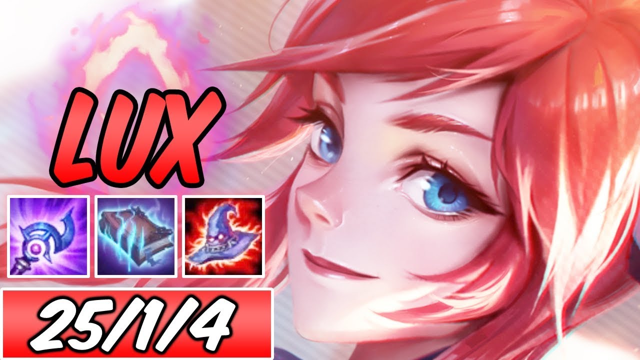 S+ DARK HARVEST 40% CDR FULL DMG MAGIC PEN LUX MID | Best Build & Runes | 80% K. Participation