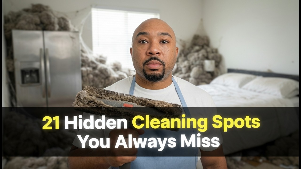 21 Hidden Cleaning Spots You Always Miss (And How to Actually Make Your Home Feel Clean)
