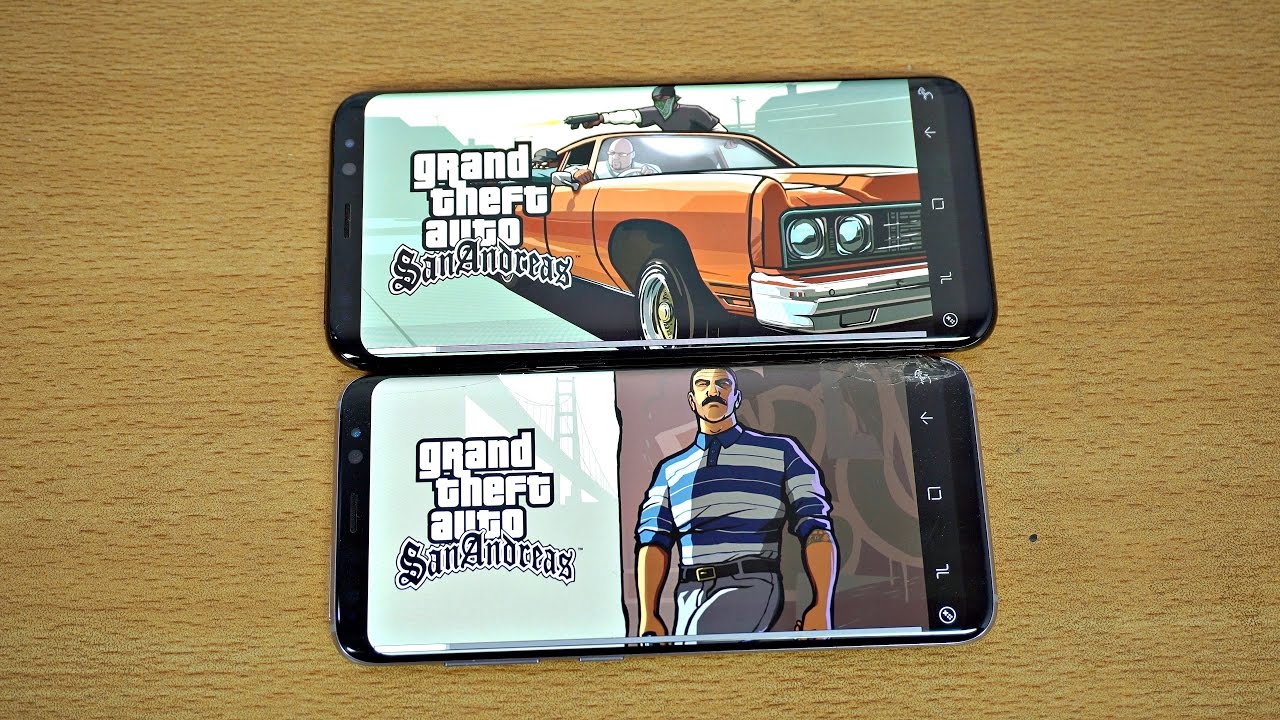 Samsung Galaxy S8 & S8 Plus Gaming Review GTA San Andreas! (4K)