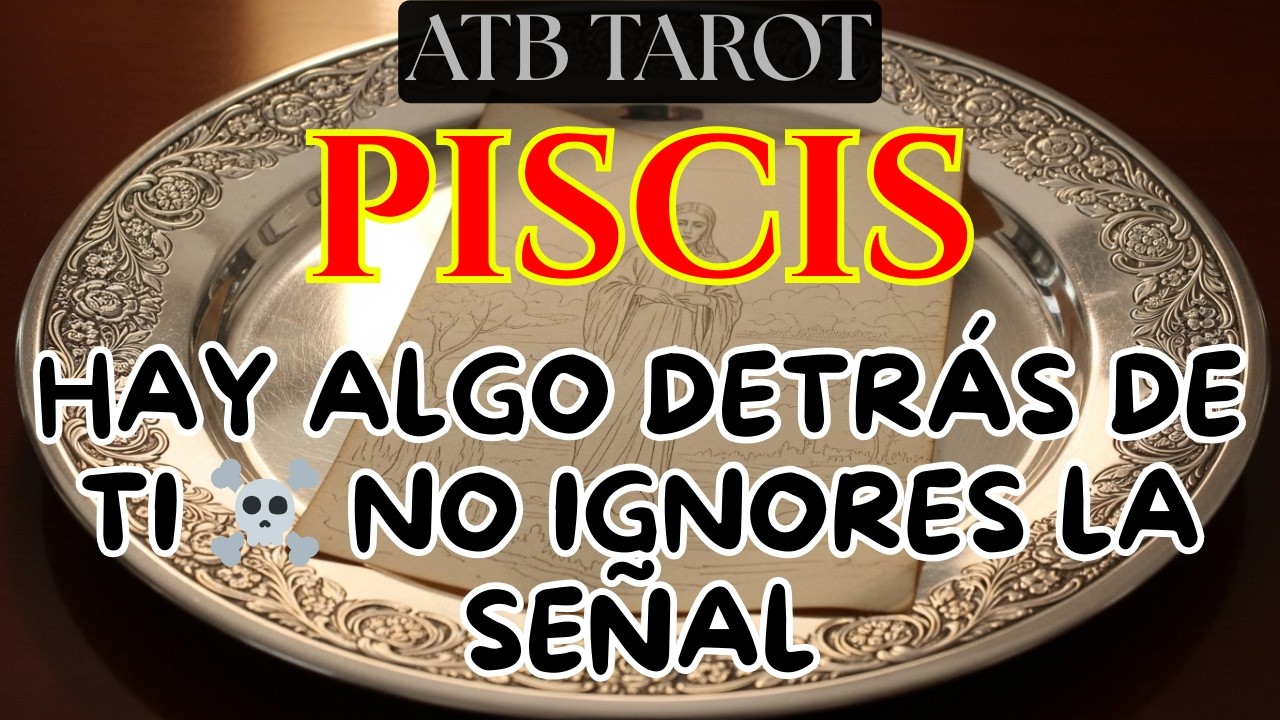 PISCIS: espíritu alerta sobre lo que pasará con esa persona, se romperá si...
