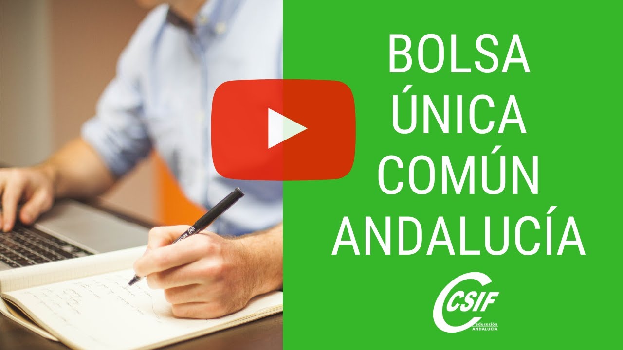 Bolsa Única Común de Andalucía [2020]