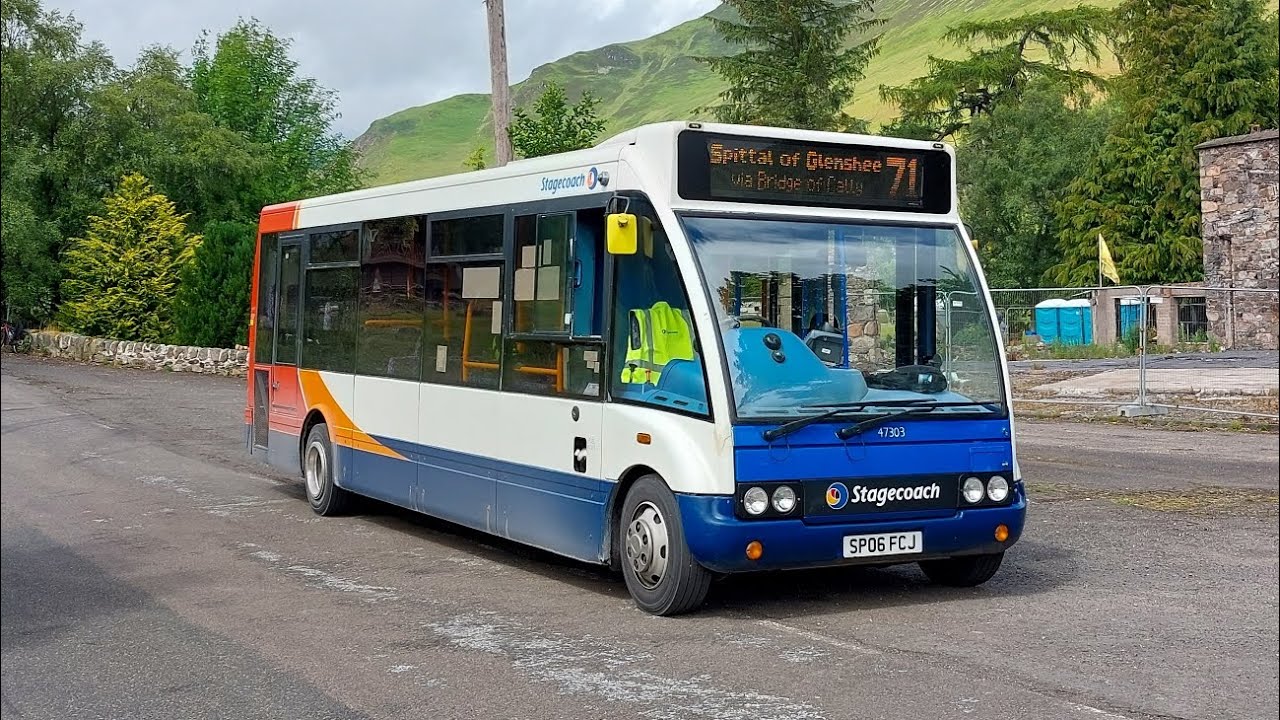 *OVERHEATING + STRUGGLING* Stagecoach Perth Optare Solo M850SL 47303 SP06 FCJ on service 71