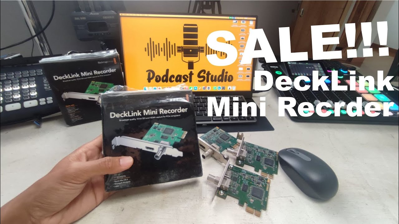 LIVE SALE!!! Decklink Mini Recorder Capture vMix Bagus Murah