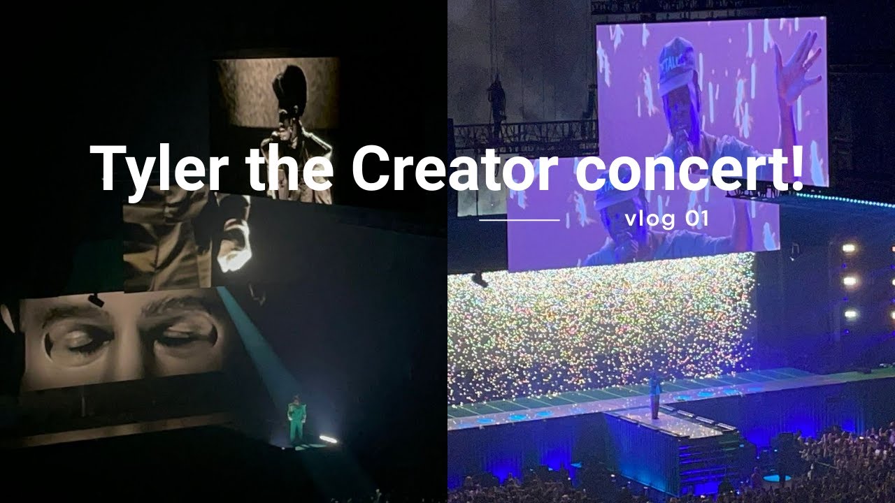 I went to go see Tyler the Creator! | vlog 1