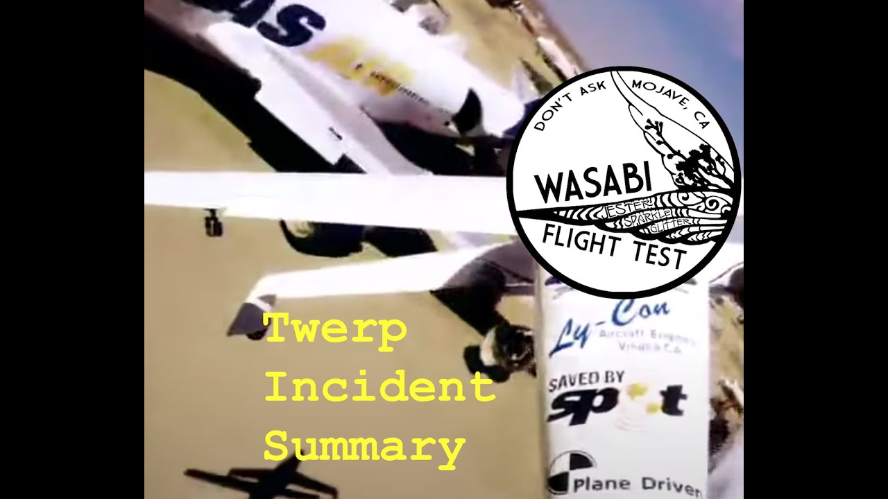 The TWERP Multi Jet Engine Canard Taildragger test bed crash at Oshkosh 2018