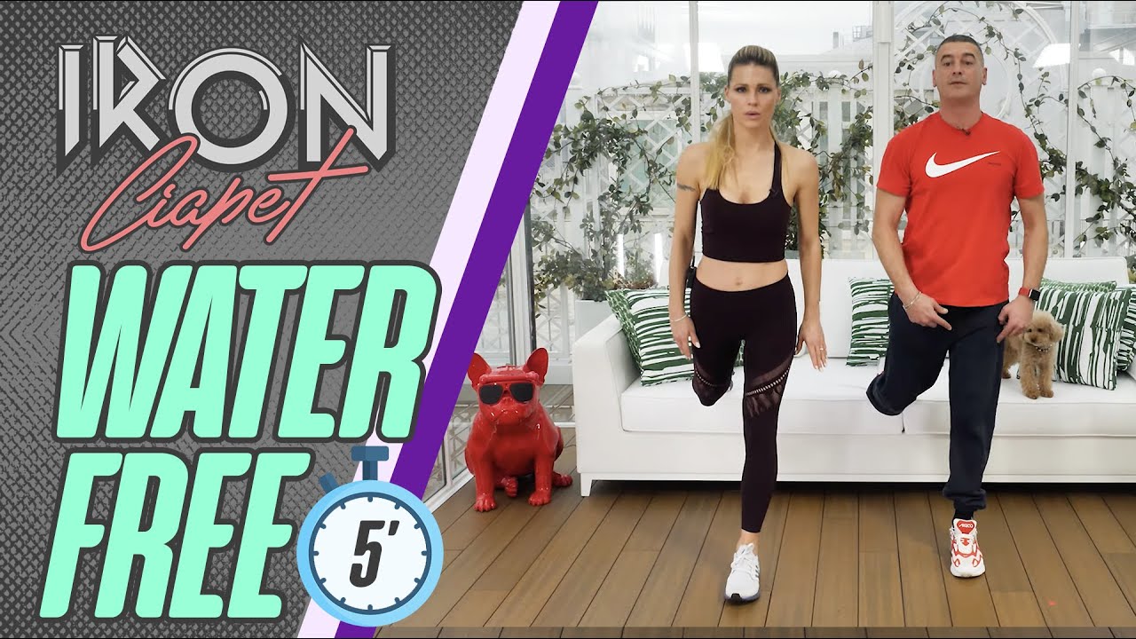 5' WATER FREE - post workout drenante contro la ritenzione idrica