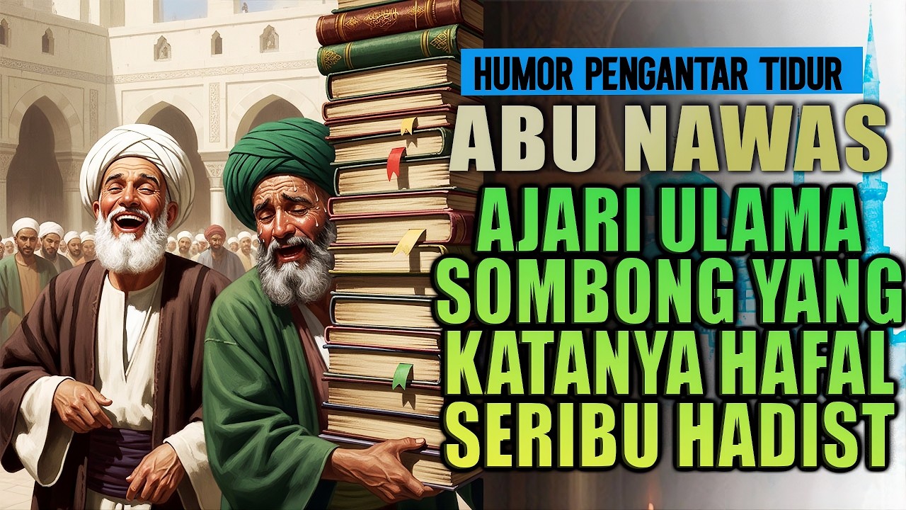 Abu Nawas Bungkam Ulama Somng Yang Mengaku Hafalan Hadistnya Lebih Dari Serib Hafalan || TAWA NAWAS