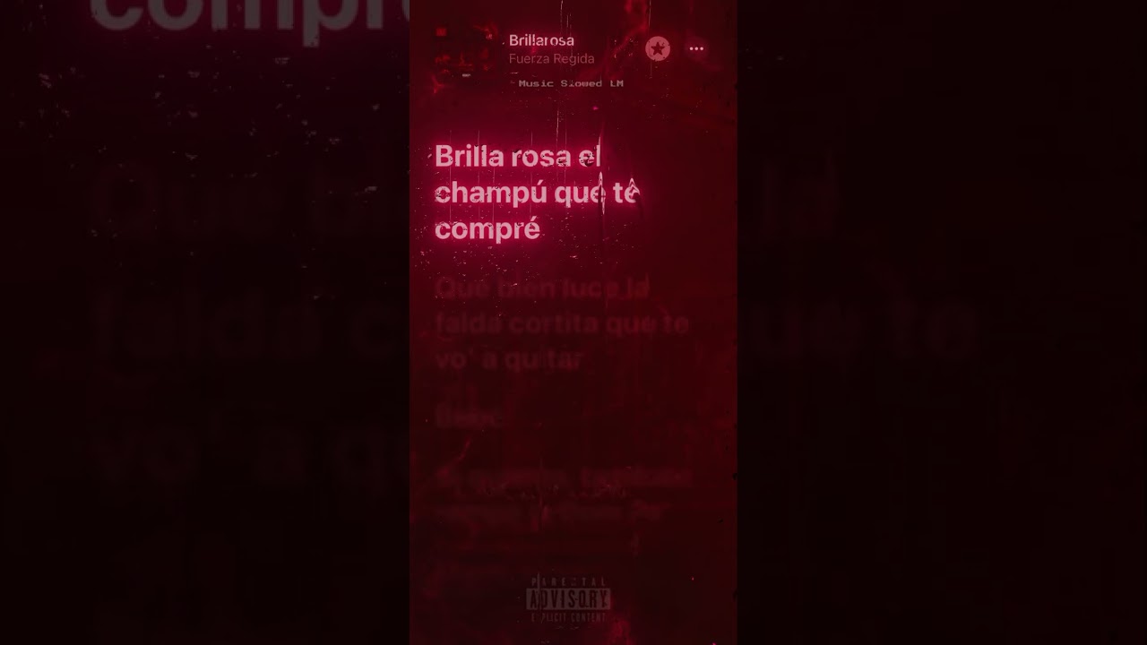 Brillarosa - Fuerza Regida (Slowed & Reverb) #slowedandreverb #slowedmusic #fuerzaregida