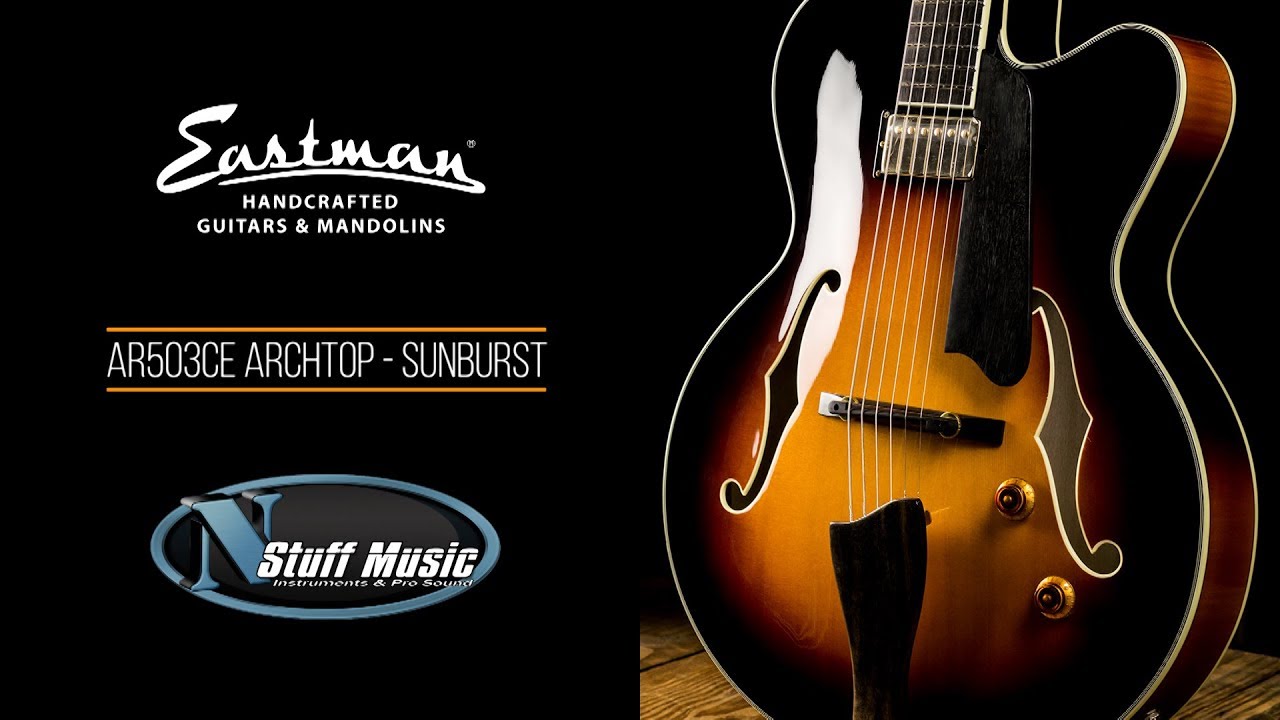 Eastman AR503CE Archtop - Sunburst