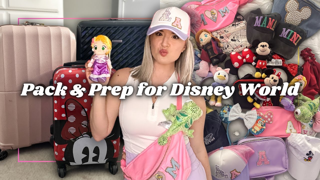 Pack and Prep for Disney World ✨ Disney Outfits packing list, Park Essentials + TIPS
