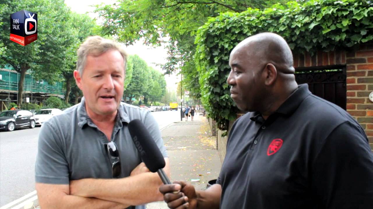 Piers Morgan Interview Pt  2 - Selling Van Persie To Man Utd Was A Sackable Offence