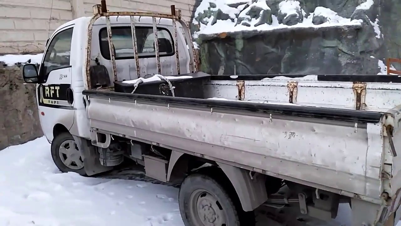 Kia K2700 Soğuk Havada İlk Marş / Cold Start