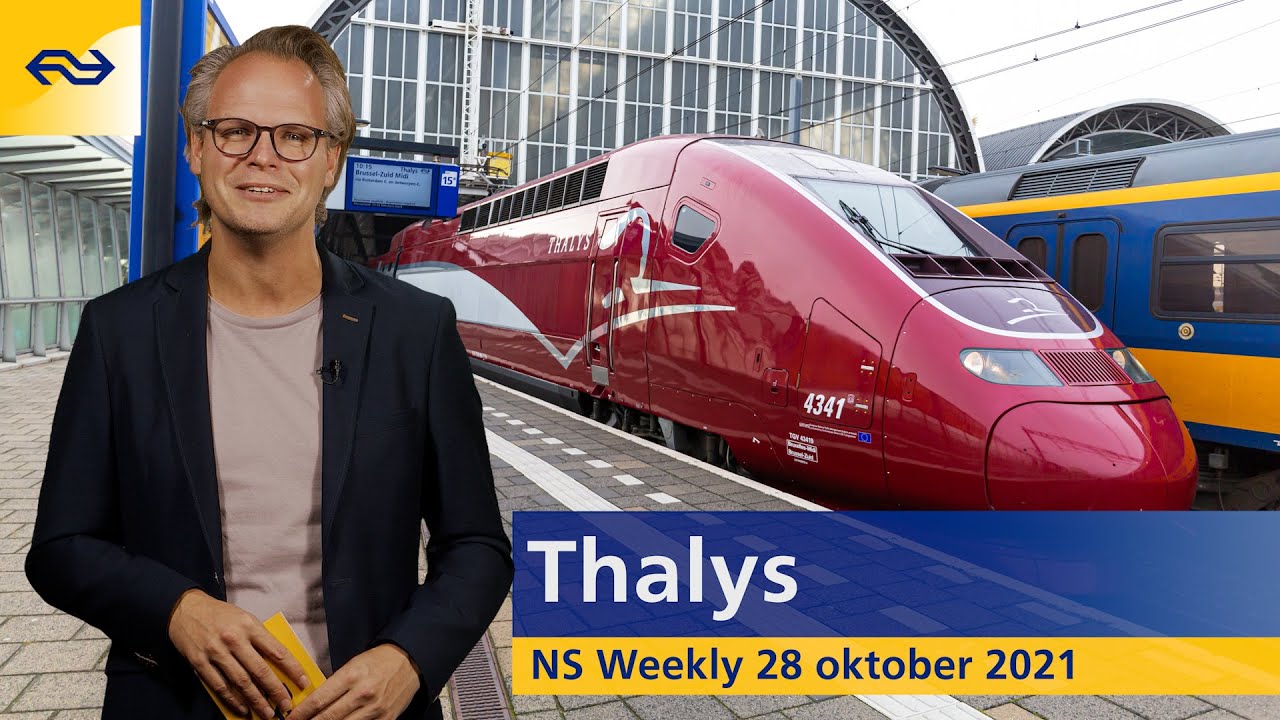 KIJK: Nieuw INTERIEUR THALYS | NU in de Spoordeelwinkel | Treinbrand geblust | NS Weekly