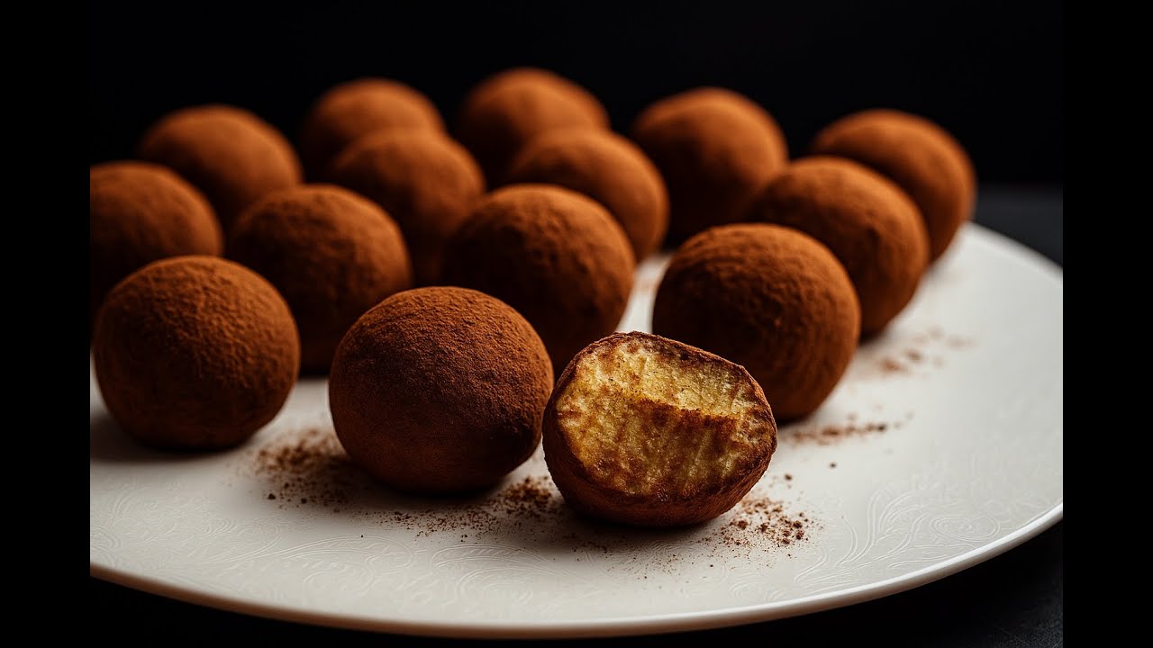 Zarte Tiramisu-Bällchen ohne Backen