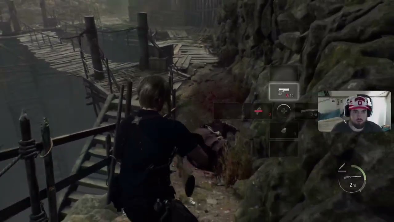 Re 4 remake Hardcore Run part 1 