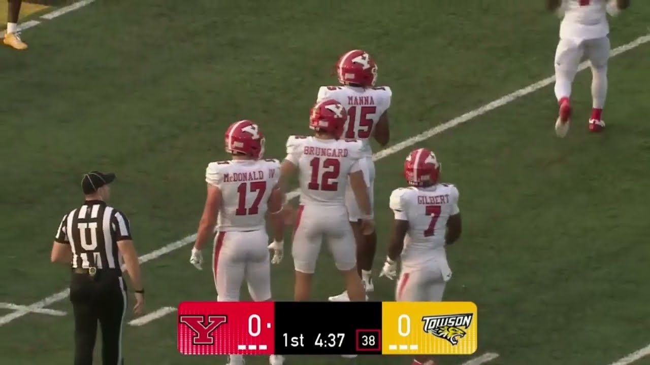 Youngstown State vs Towson Football Highlights | 2025 CAA Football