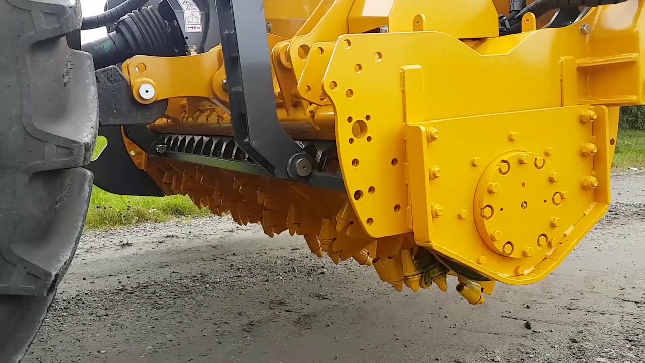 Forestry Mulcher and Rotovator MeriCrusher MJFS-240 STX in forestry and land clearing