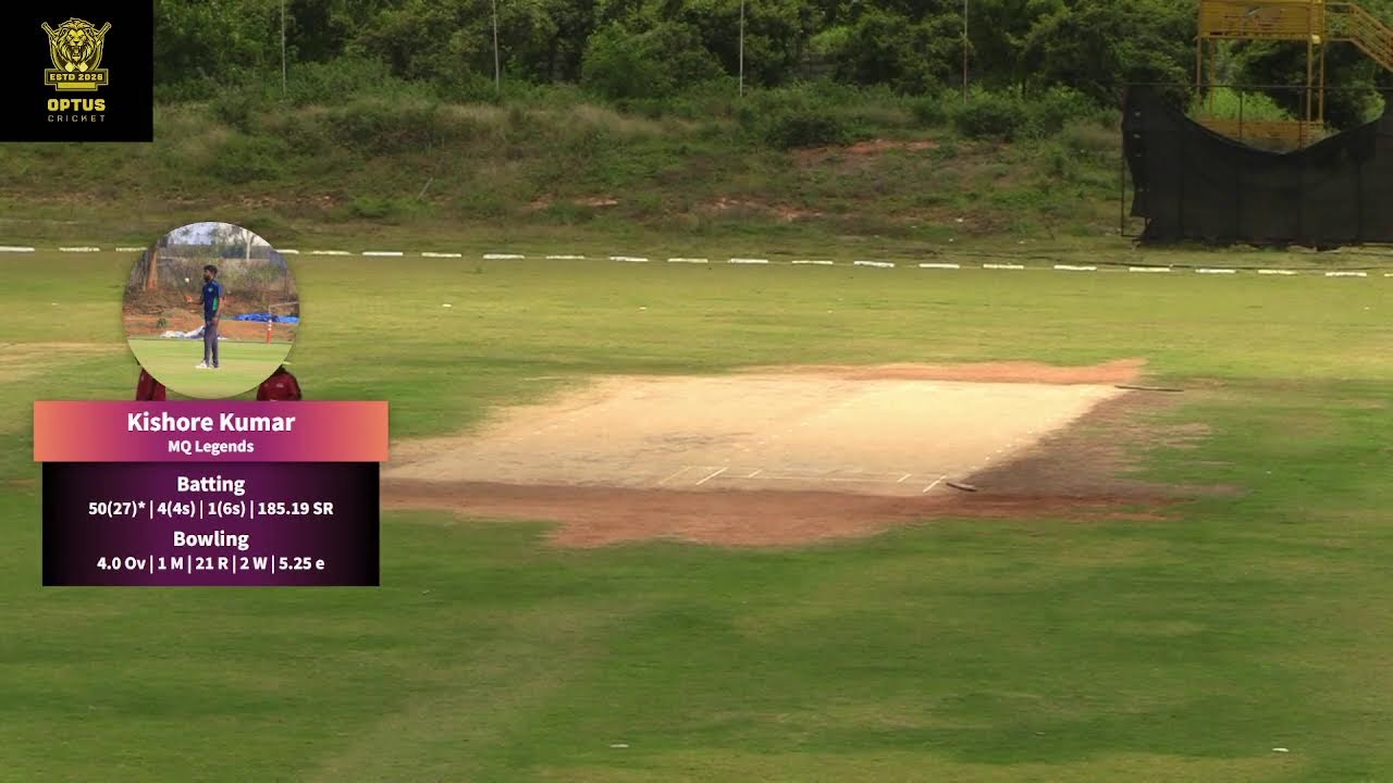 OPTUS CRICKET LEAGUE ( 2 VILLAGES TOURNAMENT ) ORANGE ARMY TEAM ( ERG & YKP) VS MQ LEGENDS
