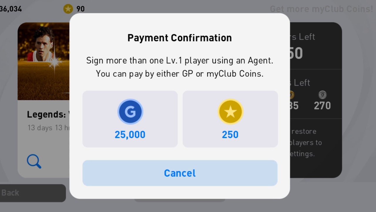 Legends Worldwide Clubs PES 2021