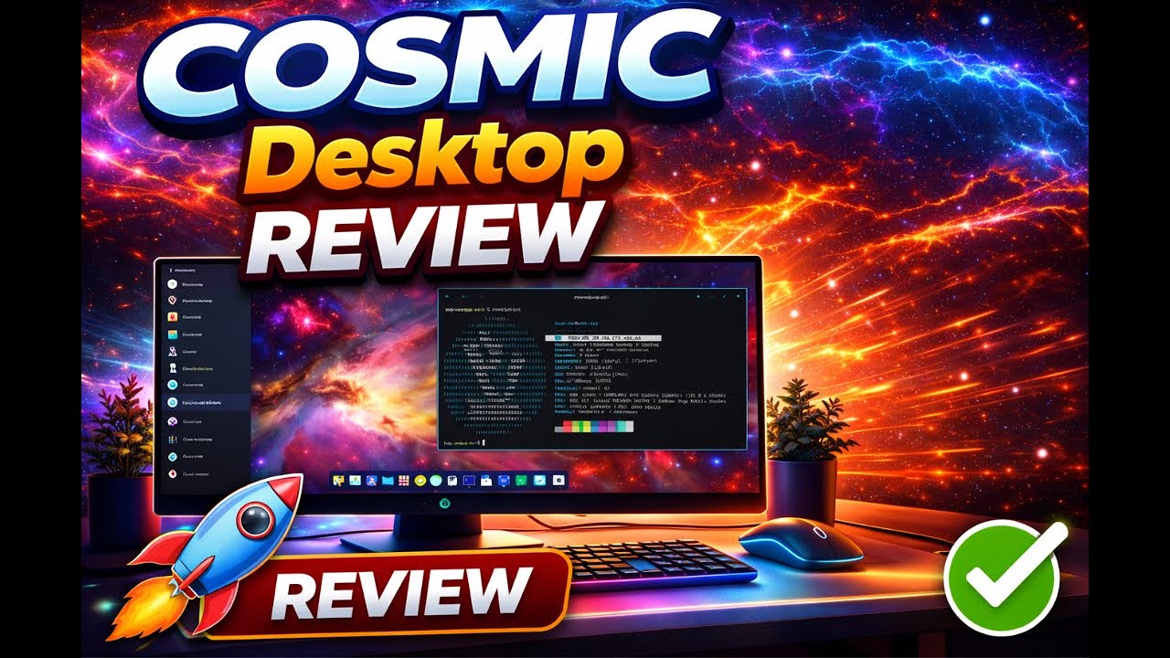 Обзор COSMIC Desktop &mdash; самая захватывающая новая среда рабочего стола Linux?