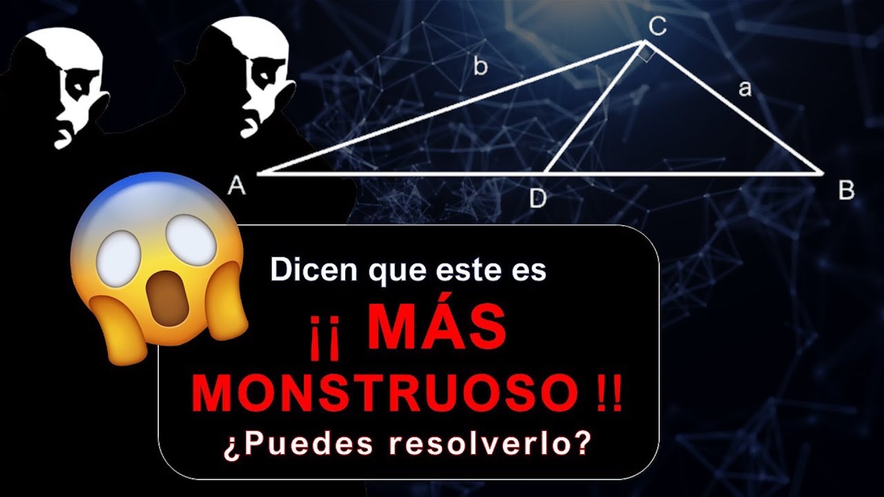 Desafío Geometría: DICEN QUE ESTE ES MÁS MONSTRUOSO QUE EL MONSTRUO DE LA EX PSU!!