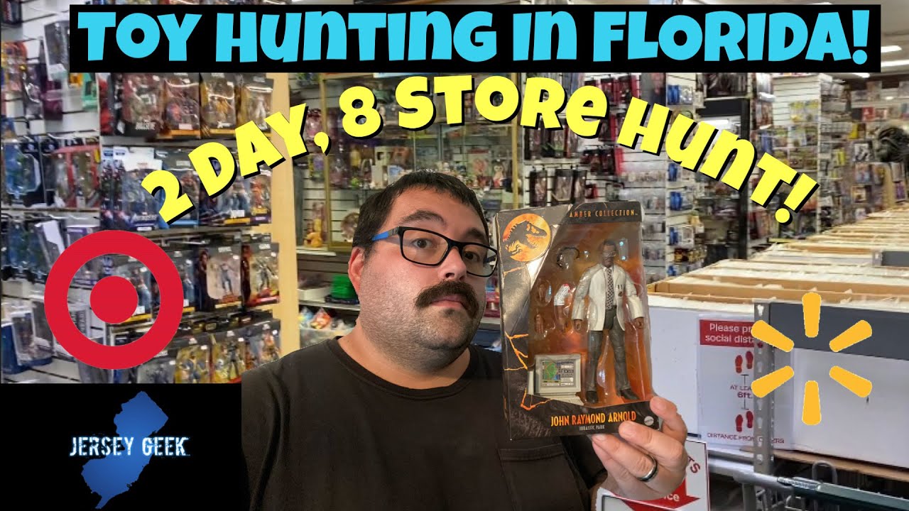 TOY HUNTING IN FLORIDA @ Mikes Comics & Collectibles, Acme Superstore Target Walmart | 8 STORE HUNT!