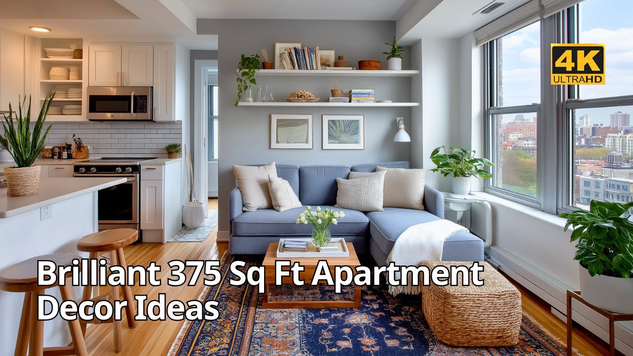 A Brilliant 375 Sq Ft Brooklyn Apartment with Smart Layout Ideas