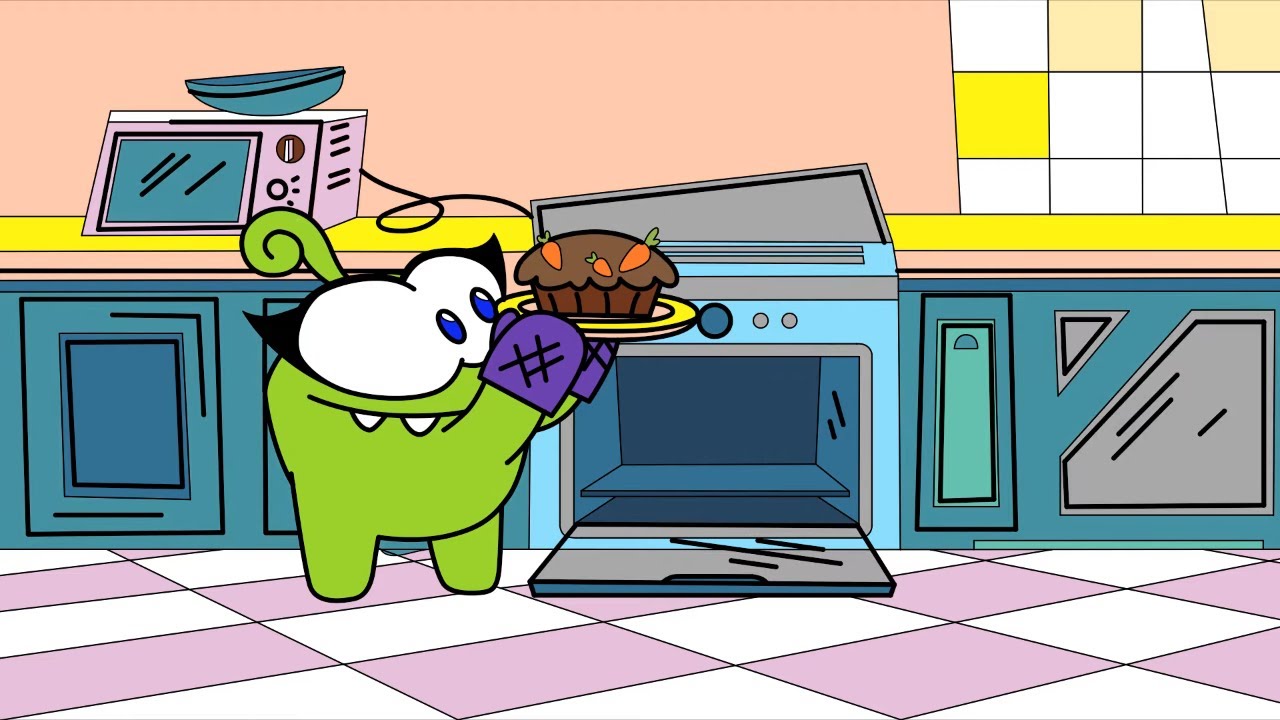 Learning colours with Om Nom: Super-Noms - Cake Thieves