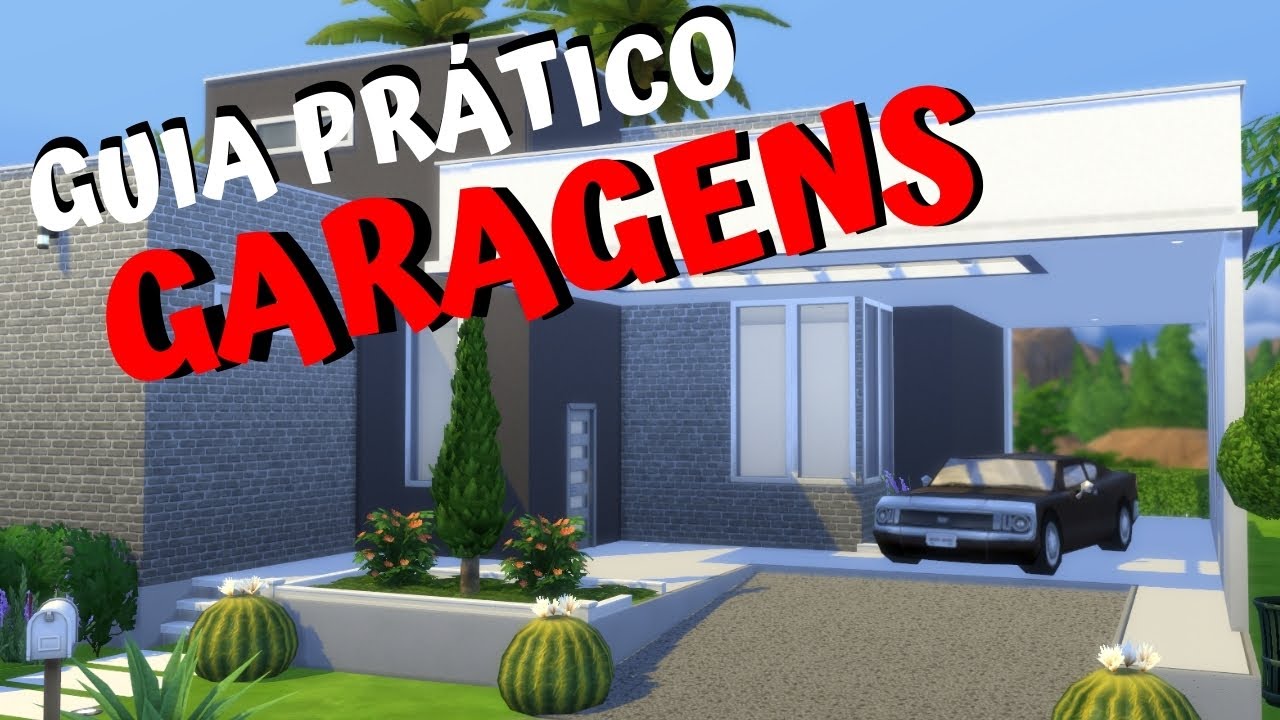 COMO CONSTRUIR GARAGEM - The Sims 4 - Dicas de Construção