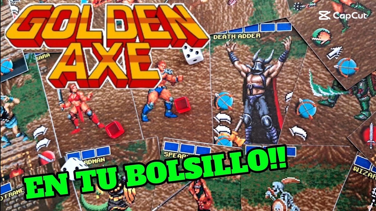 ⚔️ CITY OF FURY: GOLDEN AXE | PARTIDA Y RESEÑA DE PRINT AND PLAY