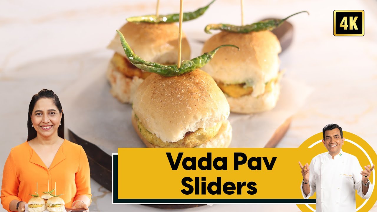 Vada Pav Sliders | मुंबई का वड़ा पाव नए अवतार में | Family Food Tales | Sanjeev Kapoor Khazana