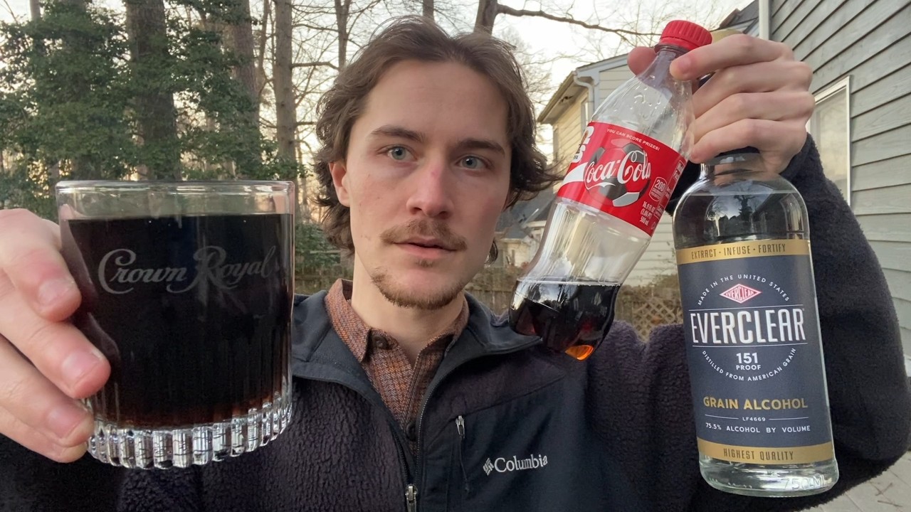 Drinking an Everclear and Coke for the First Time
