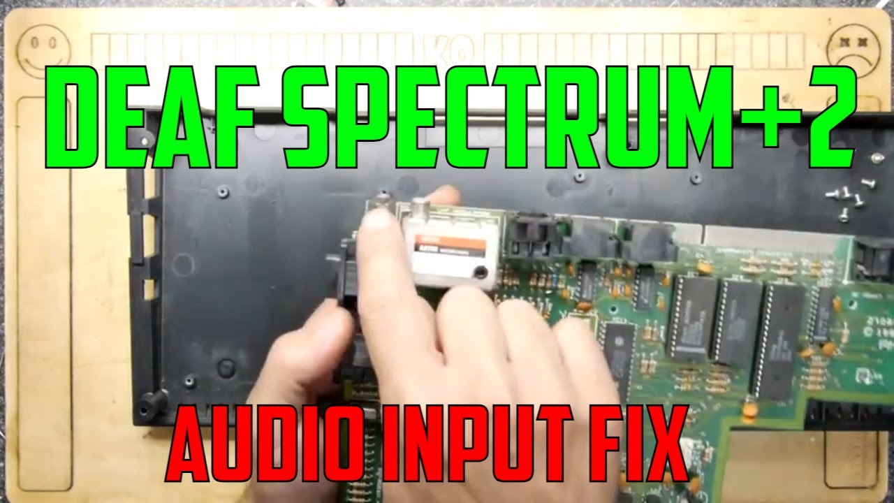 ZX Spectrum +2 Аудиомодификация - Я ВАС НЕ СЛЫШУ!