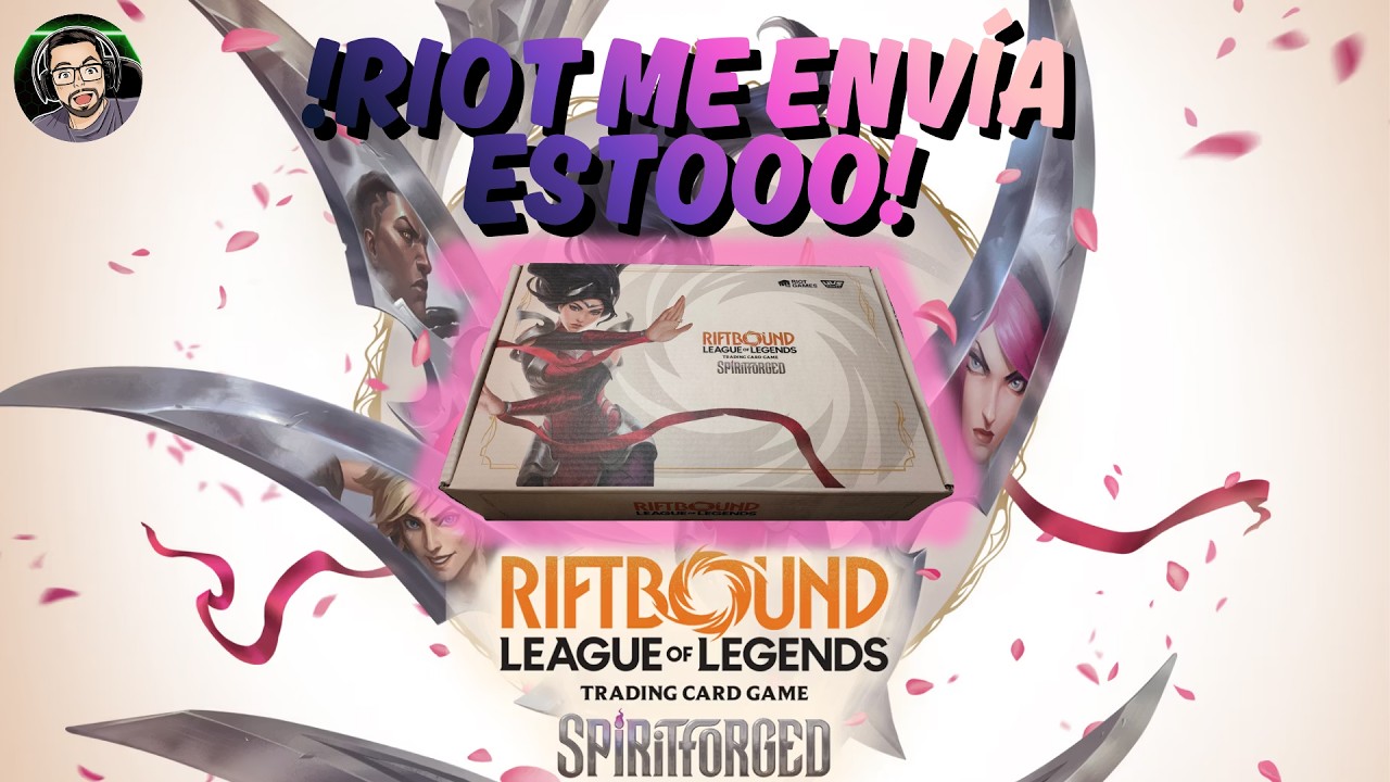 Riot me envía un PACK por ser creador… ¡y abro una CAJA de Spiritforged! | Riftbound TCG