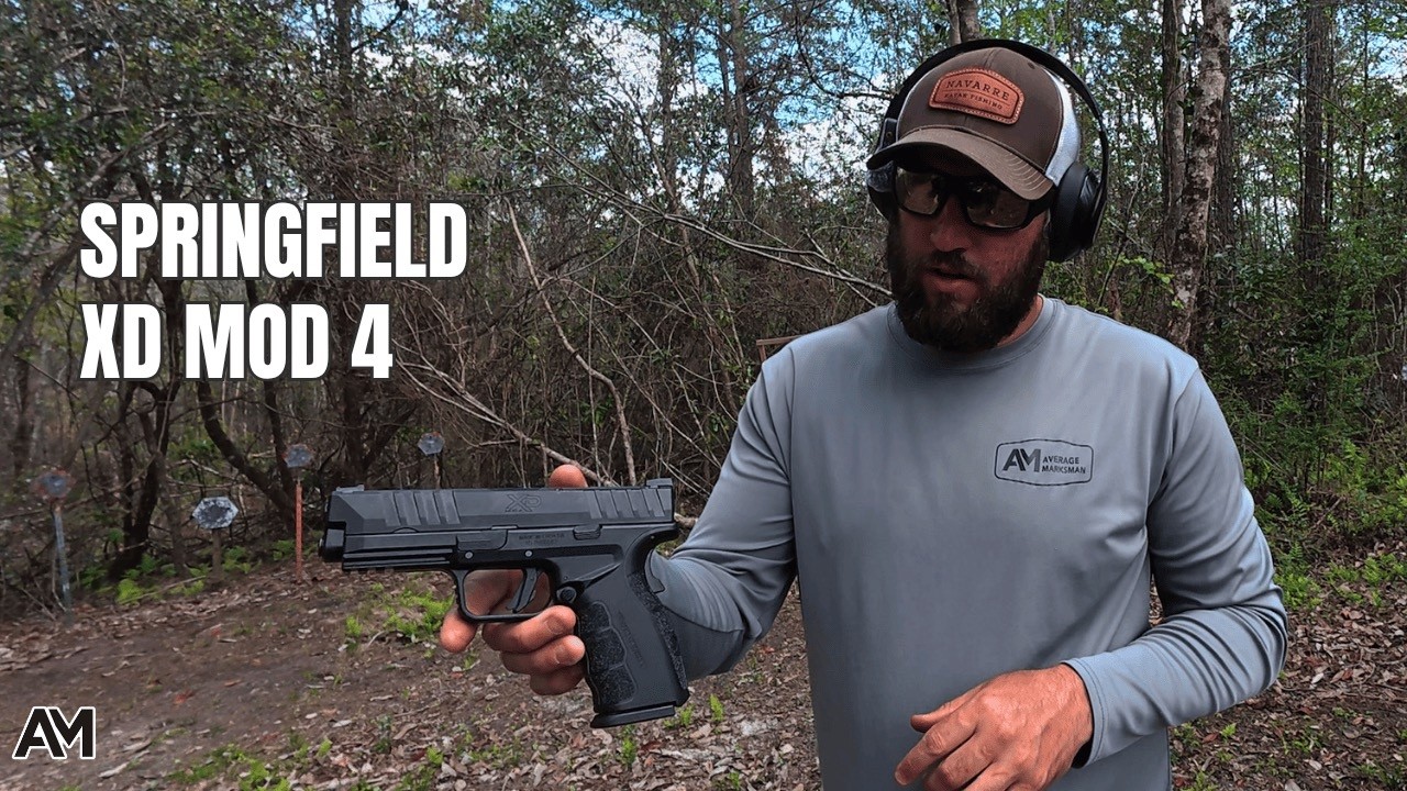 Springfield XD Mod 4 &mdash; Распаковка и первые выстрелы