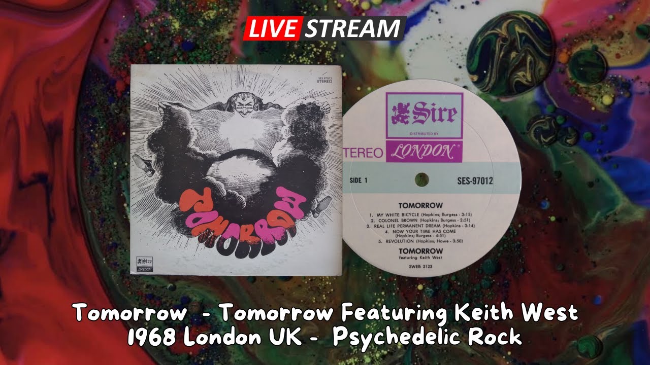 Live Psych: Tomorrow - Tomorrow (1968) | Стив Хоу / Кит Уэст | Редкая виниловая пластинка Sire