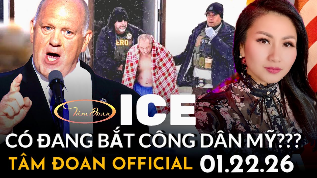THỰC HƯ CHUYỆN ICE BẮT CÔNG DÂN MỸ! (TÂM ĐOAN NEWS)