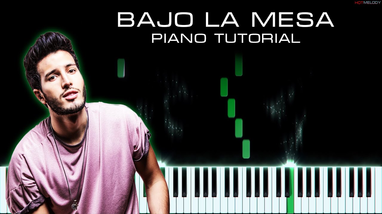 Morat, Sebastián Yatra - Bajo La Mesa | Piano Cover | Remix, Karaoke