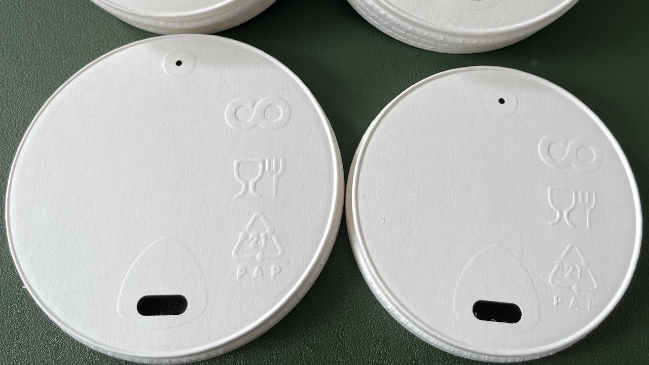 FInland coffee tea paper cup lid cover cap machine test FeeNoT.com new tech container machinery