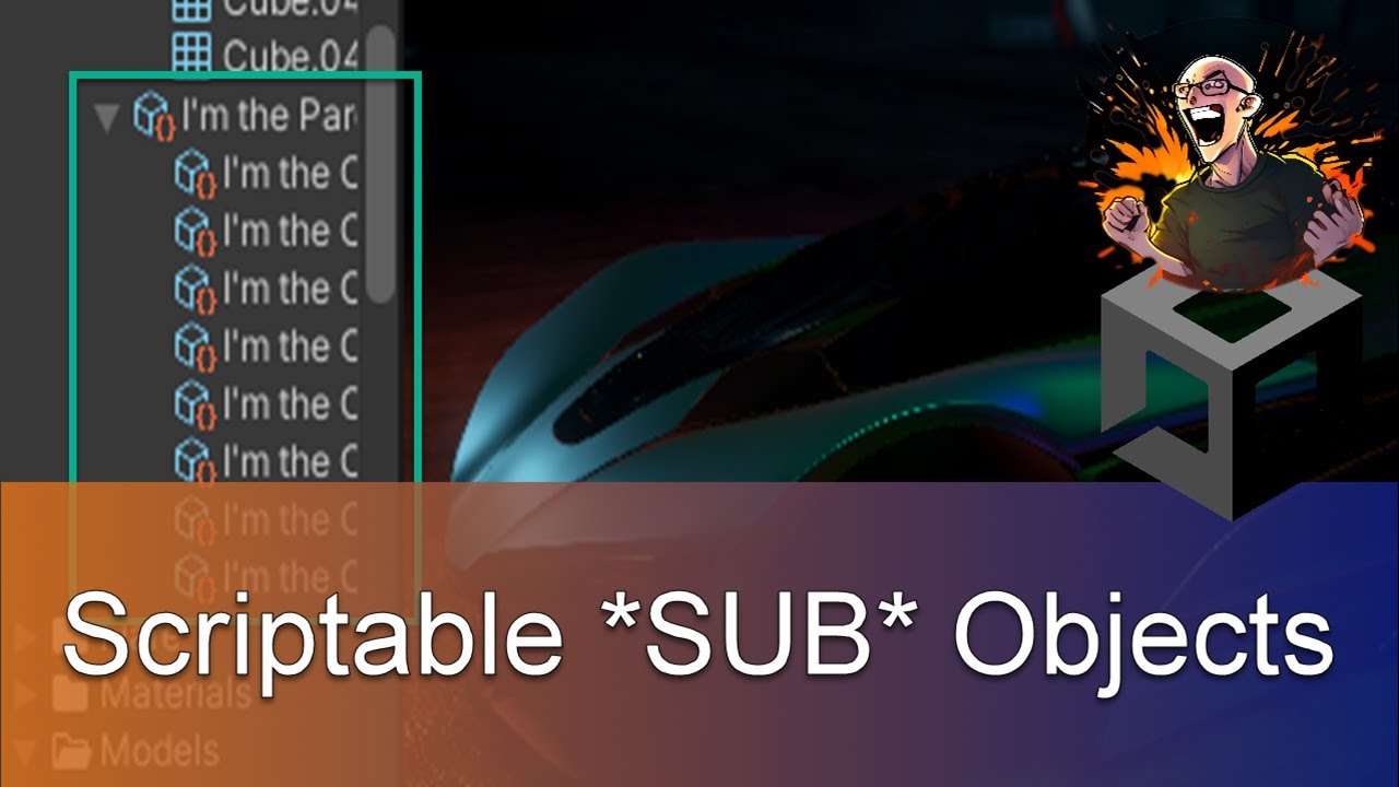 Unity Scriptable *SUB* Objects