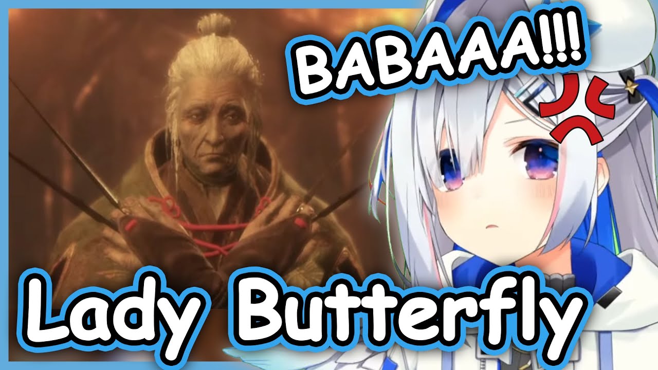 Kanata Finally Beat This Newbie Slayer BABA In SEKIRO【Amane Kanata】【Hololive】【Eng Sub】