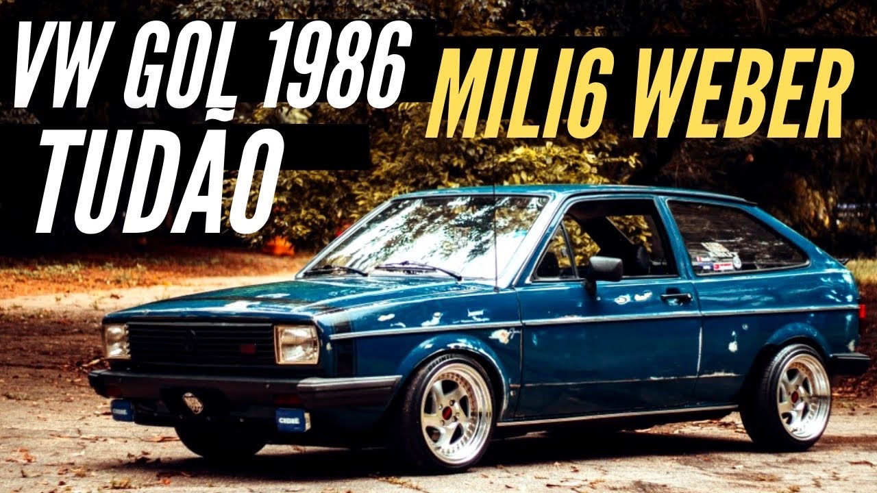 GOL BX 1986 MILI6 ASPIRADÃO