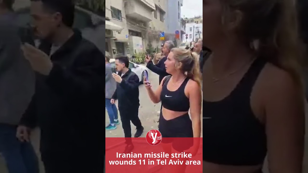 Iranian missile strike wounds 15 in Tel Aviv area - ynet Global