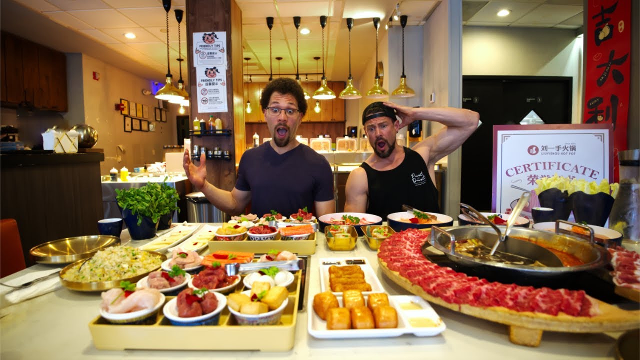 $200 Undefeated Hot Pot Challenge With Scott Eats